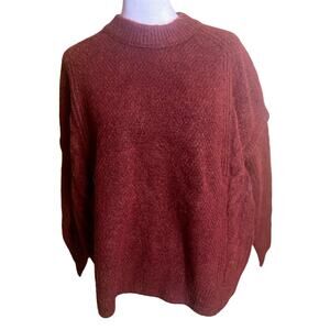 Madewell Auburn Havener Cable Pullover Sweater Size‎ Medium NWT